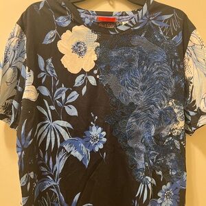 Robert Graham Blue Floral Men's Shirt